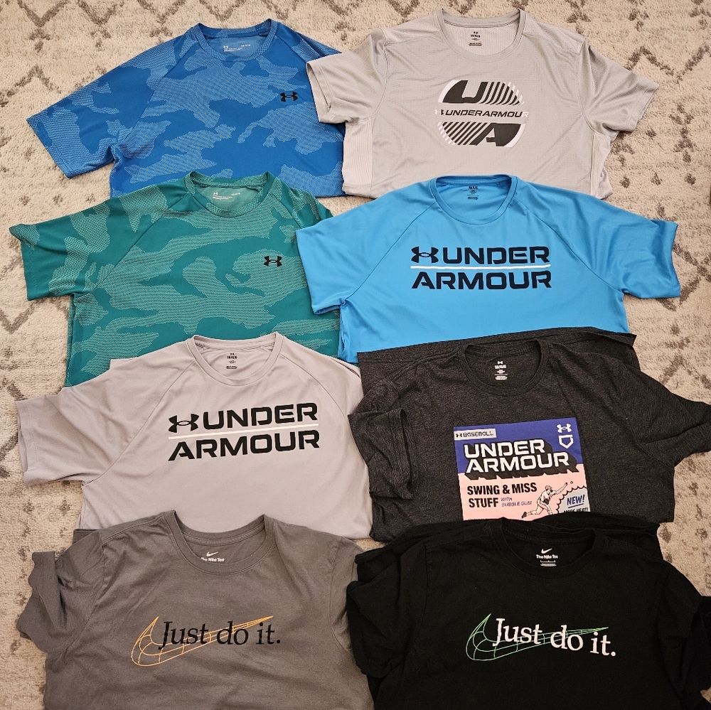 Under Armour and Nike Lot